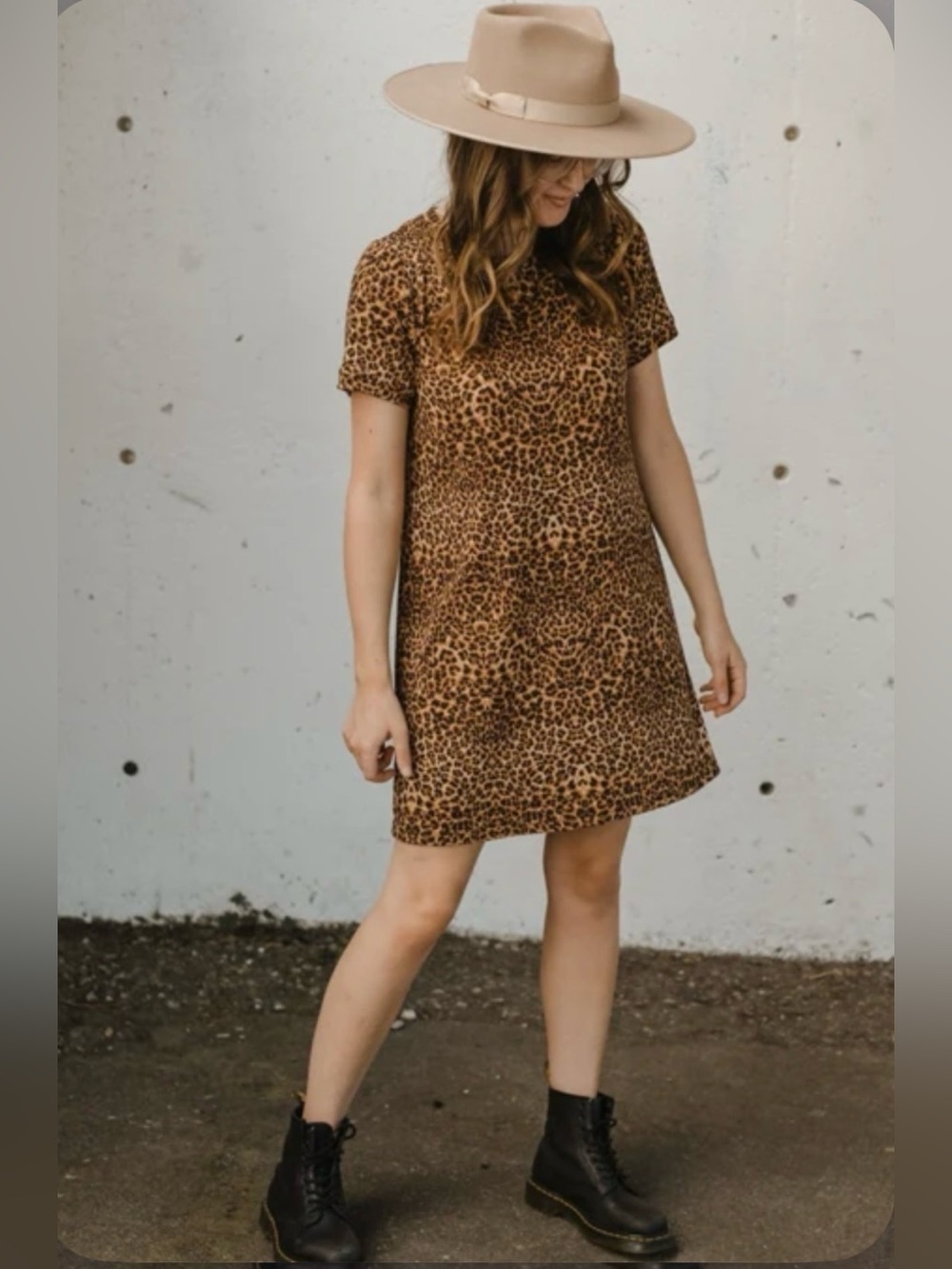 NWT Jackson Rowe Leopard Dress